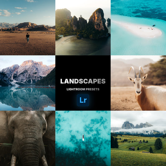 Landscapes Lightroom Preset Pack